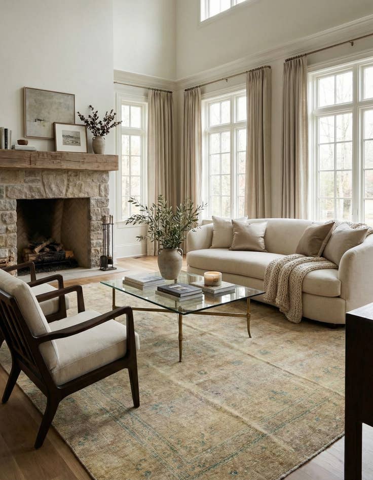 Detail image of 8' 9 x 10' 3  Hand Knotted Ultra Vintage Persian Wool Rug