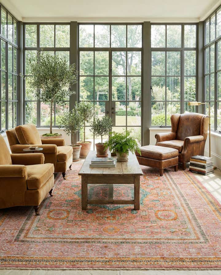 8' 1 x 9' 10 Hand Knotted Amina Rug