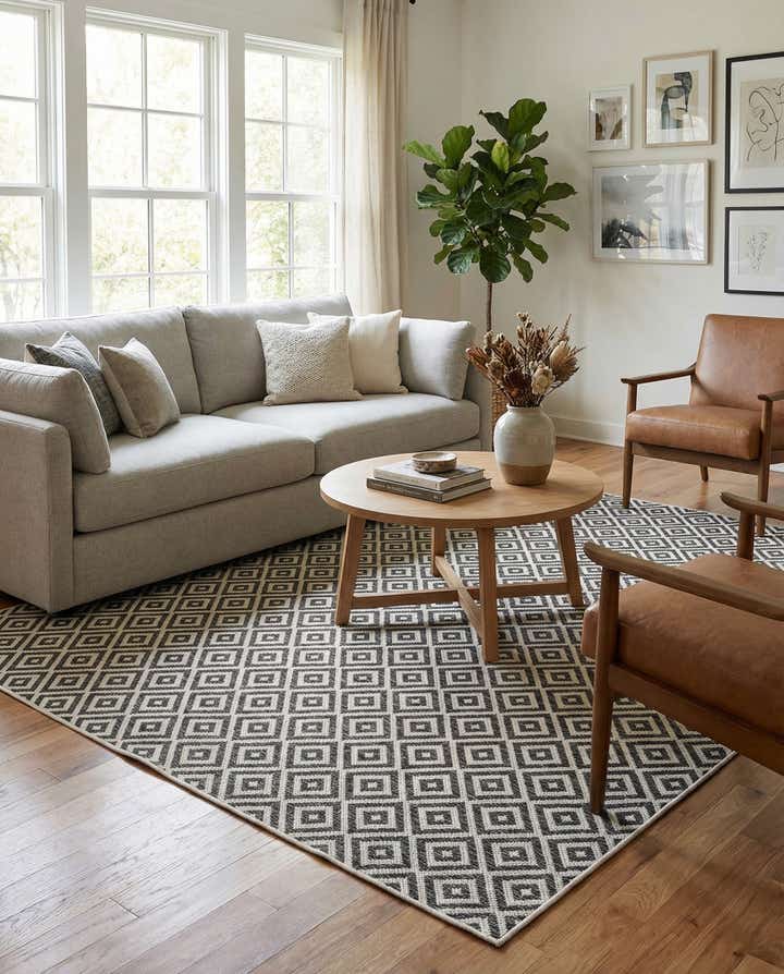 6' x 9' Easy-Clean Jill Zarin Costa Rica Indoor / Outdoor Rug