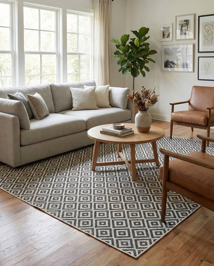 Detail image of 6' x 9' Easy-Clean Jill Zarin Costa Rica Indoor / Outdoor Rug