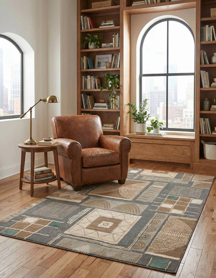 Detail image of 6' x 9' Safari Rug