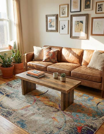 5' x 8' Washable Theia Rug