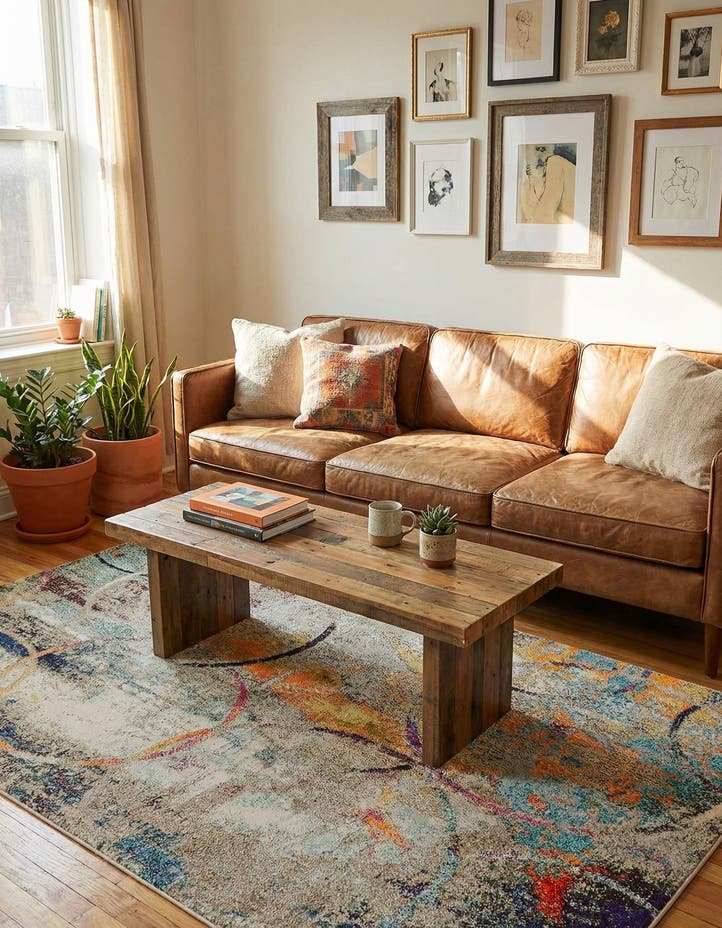 5' x 8' Washable Theia Rug