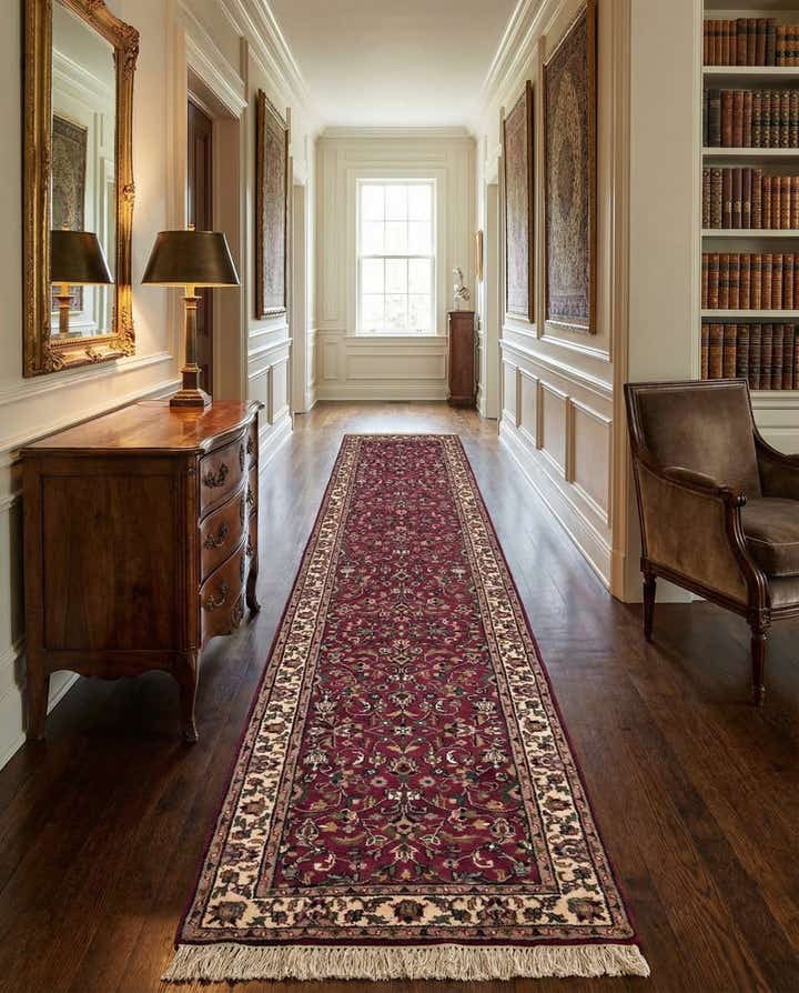 2' 7 x 11' 2 Isfahan Wool Runner Rug