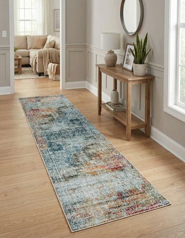 2' 7 x 13' Santiago Runner Rug