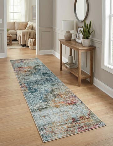 2' 7 x 13' Santiago Runner Rug