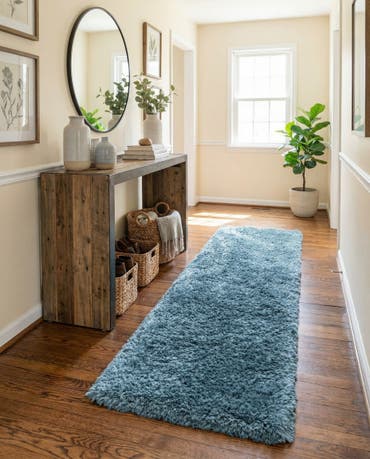  2' 7 x 13' Infinity Shag Runner Rug