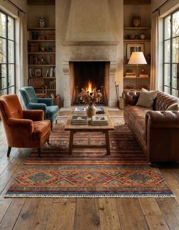 5' 7 x 7' 9 Ariana Ziegler Wool Rug