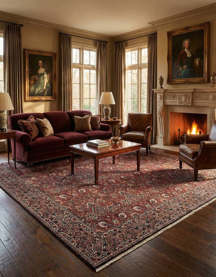 Detail image of 8' 4 x 9' 11 Bidjar Wool Rug