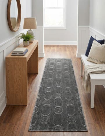 2' x 8' Vogue Geo Runner Rug