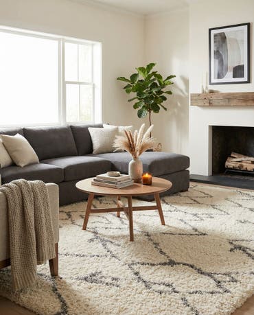  9' x 12' Infinity Shag Rug