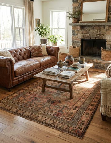 5' x 8' 1 Hand Knotted Balouch Persian Wool Rug