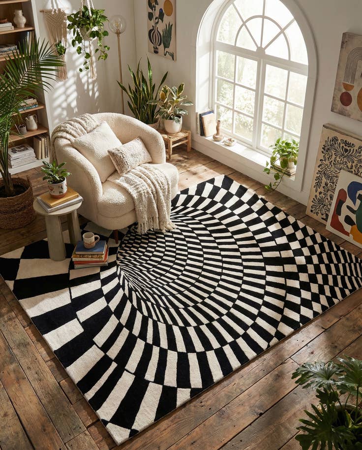 Detail image of 7' 10 x 10' Vortex Wool Rug