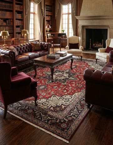 9' 10 x 13' 5 Tabriz Wool Rug