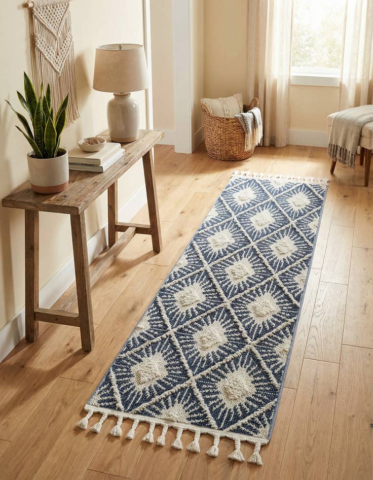 Detail image of  2' x 6' Boho Runner Rug