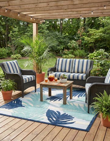 7' x 10' Easy-Clean Aruba Indoor / Outdoor Rug