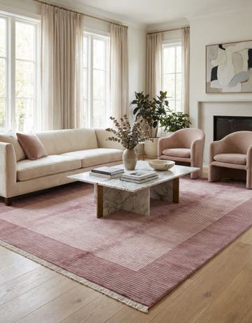 6' 5 x 9' 10 Hand Knotted Darya Wool Rug