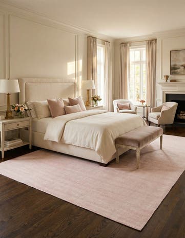 9' x 12' Hand Woven Jill Zarin English Manor Farmhouse Wool Rug