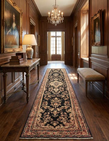 3' 3 x 16' Liliyan Wool Runner Rug