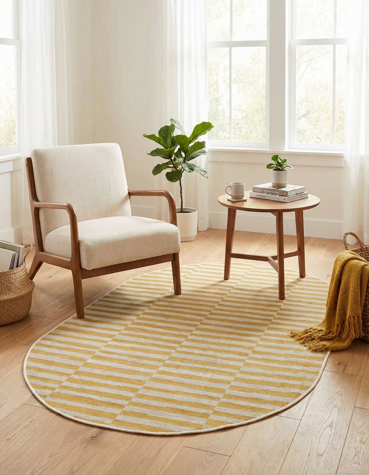 Detail image of  3' x 5' 3 SoHo Oval Rug