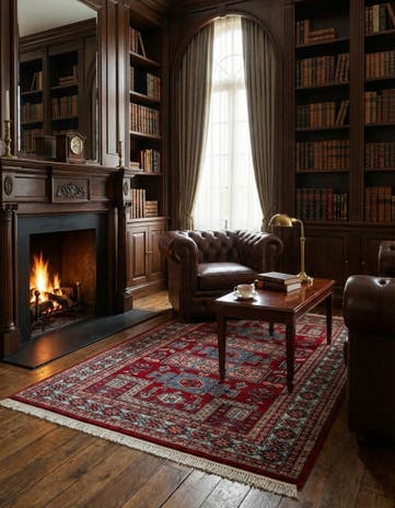 4' 3 x 6' Hand Knotted Bokhara Oriental Wool Rug