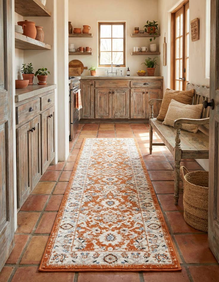 Detail image of  2' x 8' Charlotte Runner Rug