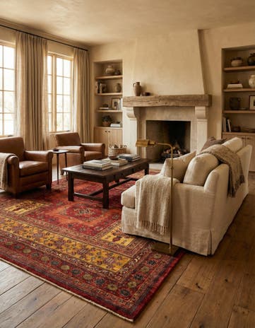 5' 6 x 8' 4 Kashkuli Rug
