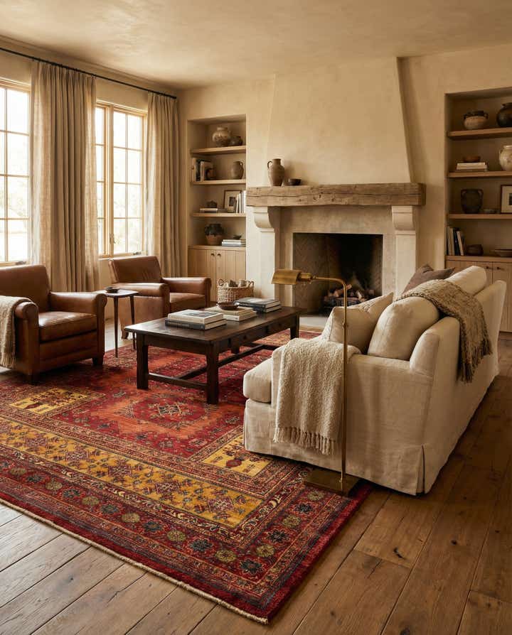 5' 6 x 8' 4 Kashkuli Rug