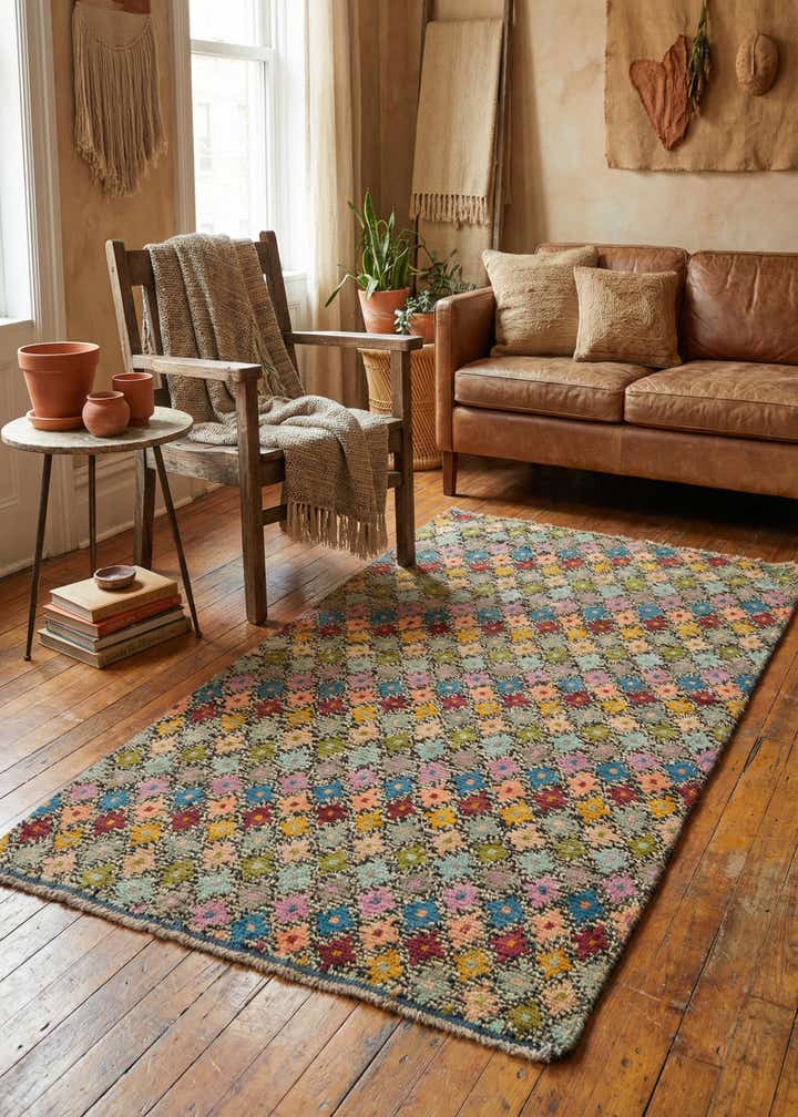 3' 1 x 5' 2 Hand Knotted Balouch Wool Rug