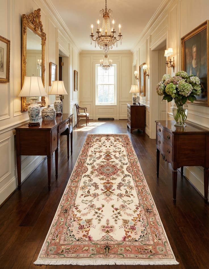 Detail image of 2' 8 x 7' 1 Tabriz Runner Rug