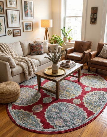8' 2 x 10' Paragon Oval Rug