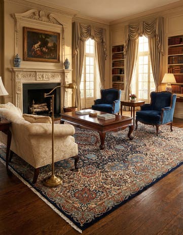 9' 11 x 13' Kashmar Wool Rug