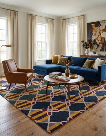 8' x 10' Luna Wool Rug