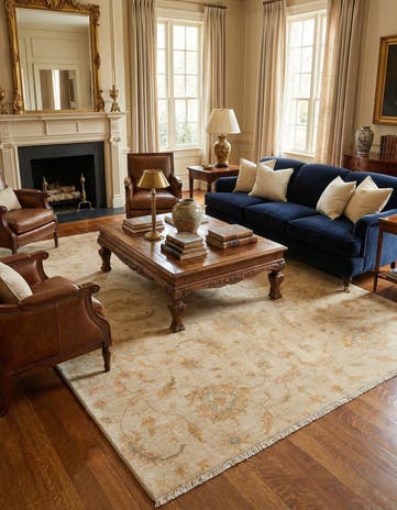 5' 9 x 7' 9 Ziegler Wool Rug