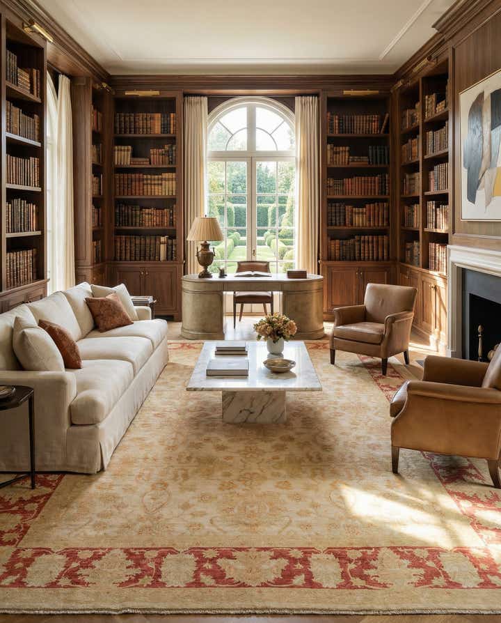 11' 4 x 16' 4 Ziegler Wool Rug