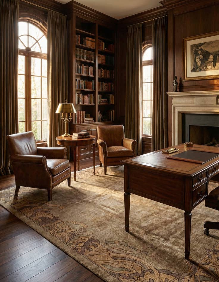 Detail image of 8' 1 x 9' 11  Hand Knotted Tibet Wool Rug