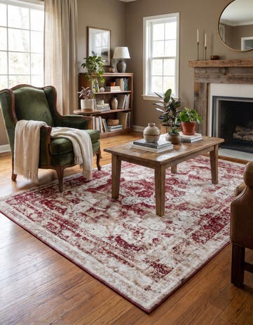 5' 3 x 8' Monte Carlo Rug With Pad Bundle