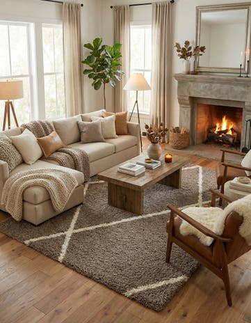10' x 14' Infinity Shag Rug