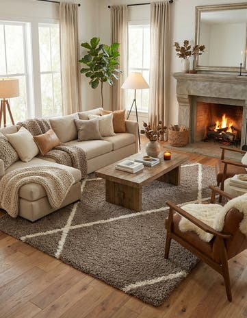10' x 14' Infinity Shag Rug