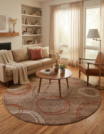 8' x 8' Equinox Round Rug