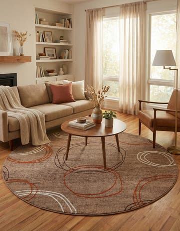 8' x 8' Equinox Round Rug