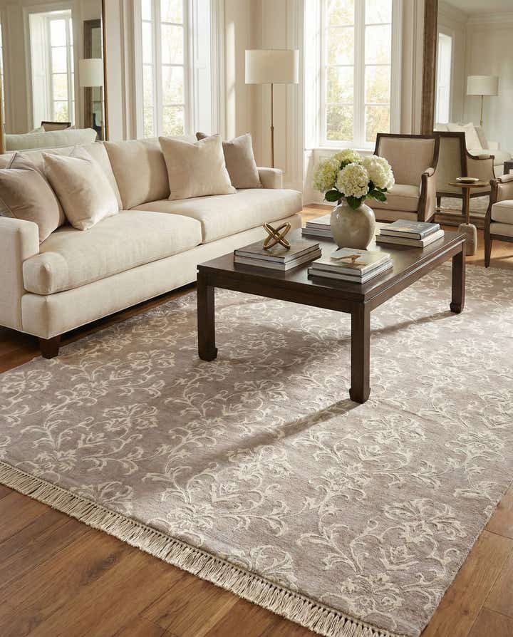 6' 2 x 9' 5 Hand Knotted Darya Wool Rug