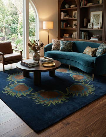 7' 6 x 7' 7 Luna Square Rug
