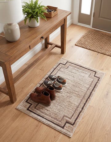 Brown Oasis Rug