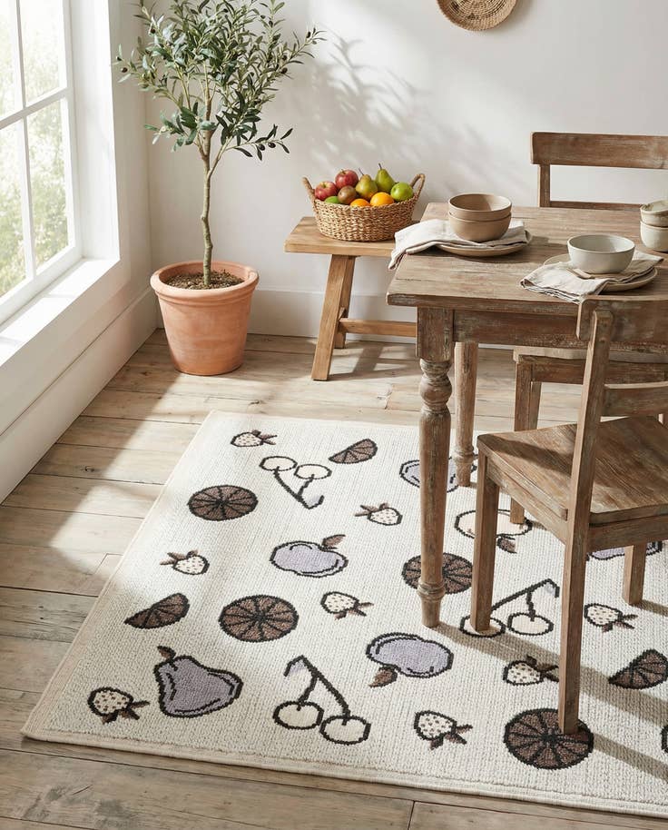 Detail image of 5' x 7' 7 Easy-Clean Indoor / Outdoor Rug