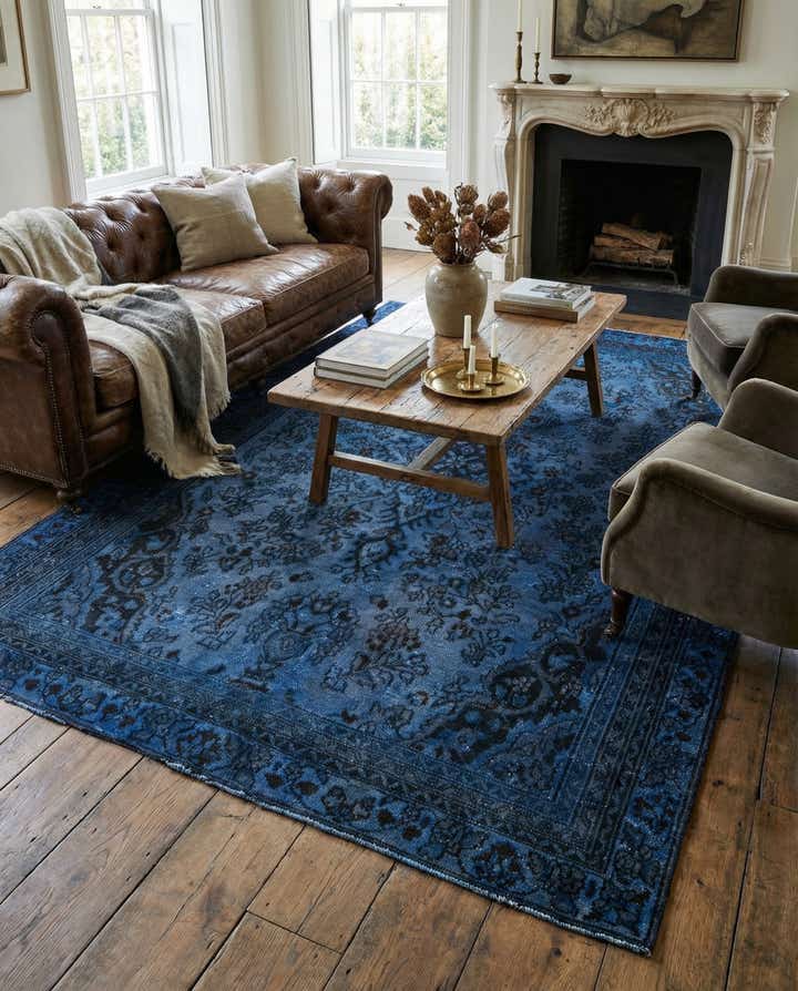 6' x 9' Hand Knotted Ultra Vintage Persian Wool Rug