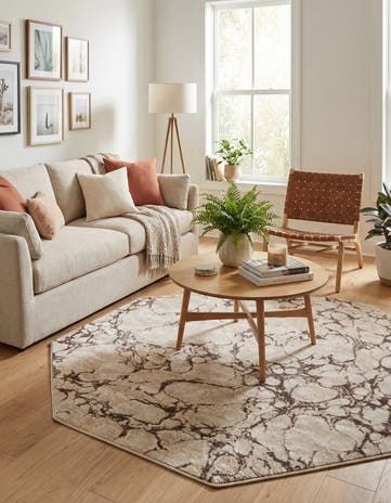 6' x 6' Oasis Octagon Rug