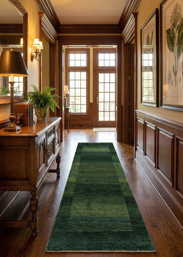 2' 7 x 9' 7 Hand Knotted Kashkuli Rug