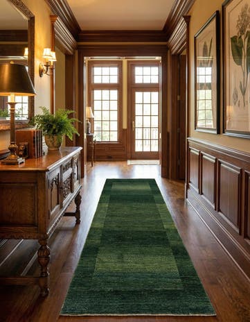 2' 7 x 9' 7 Hand Knotted Kashkuli Rug