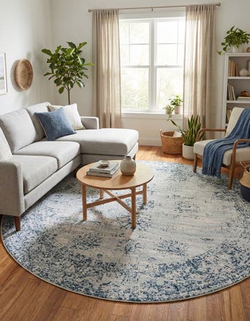 13' x 13' Monte Carlo Round Rug